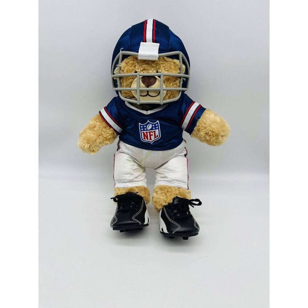 Build A Bear NFL Plush Jersey, Pants, Helmet & Cleats Stuffed Animal 16"